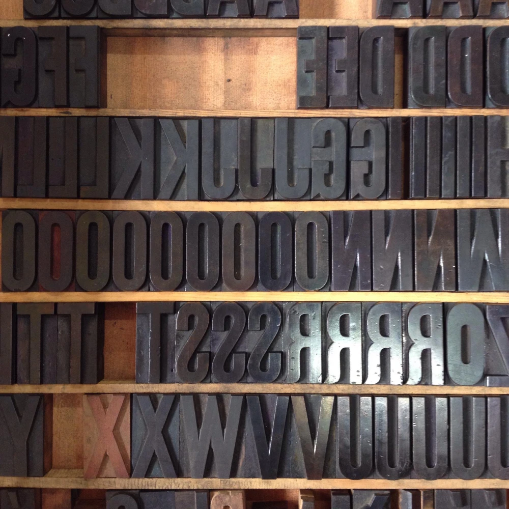 Letras corpóreas Letras corpóreas