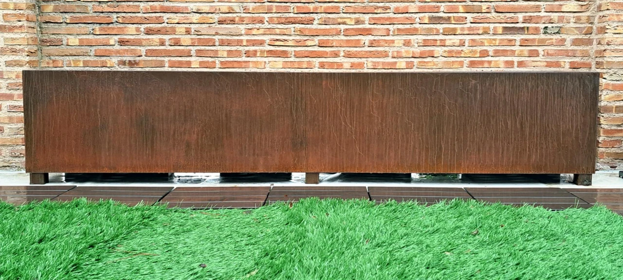 jardineras acero corten